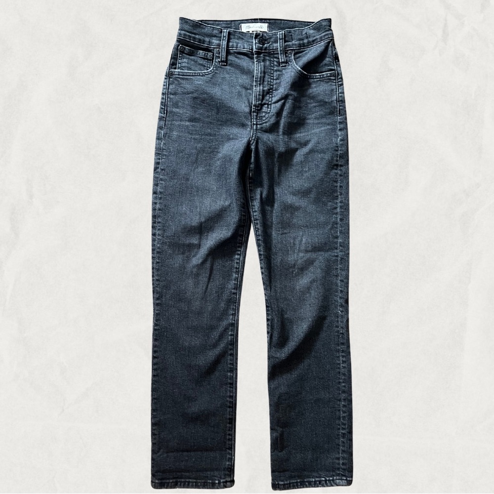 Madewell Women's Black Straight Leg Jeans